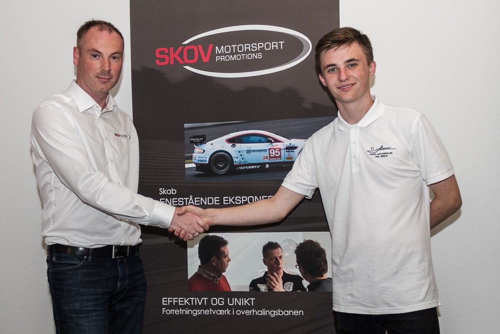 Jan Jønck (t.h.) får gavn af kompetencerne i Skov Motorsport Promotions
(Foto: Gripping Media ApS)